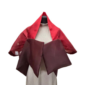 Multi-Way Kimono in Crimson Ember - image