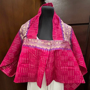 Multi-Way Kimono in Fuchsia Royale - image