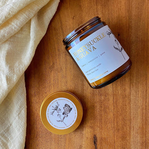 Honeysuckle & Guava Soy Candle - image