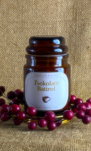 Tsokolate Batirol Holiday Candle - image