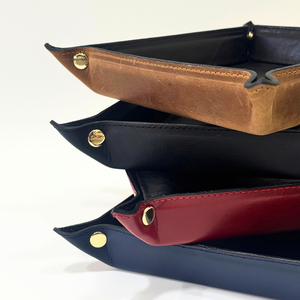 Leather Catchall Tray - image