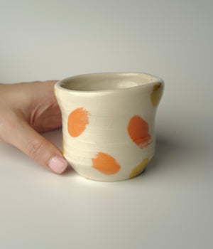 Ceramic Polka Cup - image