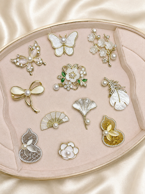 High Quality Freshwater Pearl Brooch - image