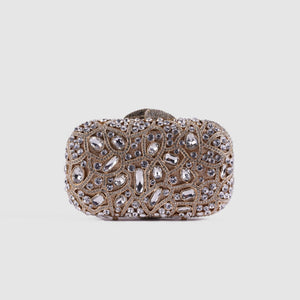 Clemence Crystal Clutch Bag - image