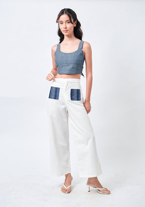 DIWA PANTS IN WHITE - image
