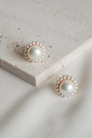 SAVANNA Freshwater Pearl Earrings - image