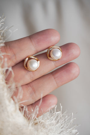 AELA Freshwater Pearl Earrings - image