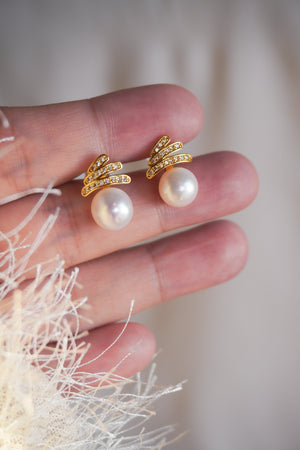 RAFAELA Freshwater Pearl Earrings - image