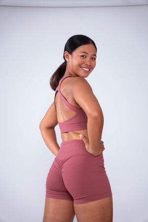 Amelia Sports Bra - Dahlia - image