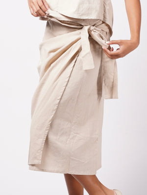 Anya Linen Skirt - image