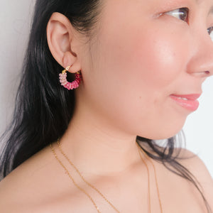 Rosa Hoop Earrings - image