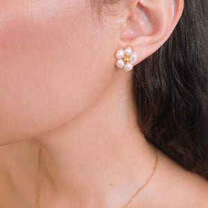 Kalachuchi Stud Earrings - image