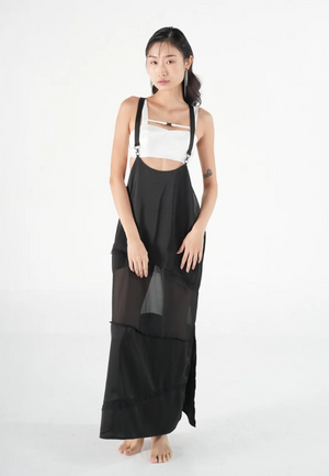 Karina Silk Dress | Black