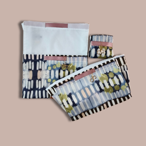 Drift Cloud and Blush Eco-Luxe Small Tote Bag - image