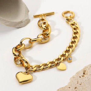 Emma Heart Bracelet - image