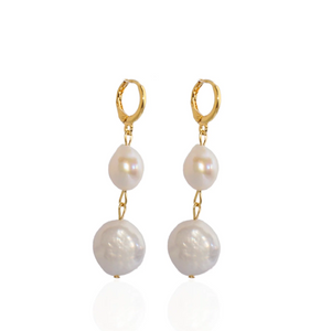 Hoop Baroque Earrings - image