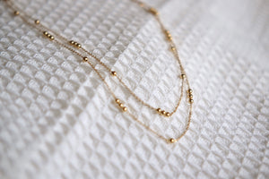 Daisy Double Layer Necklace - image
