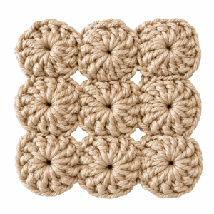 Popcorn Glass Coasters - image