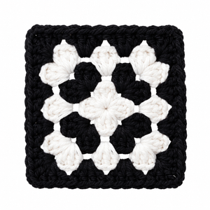 Checkered glass coasters - image
