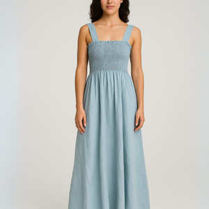 Aria Smocked Midi Dress