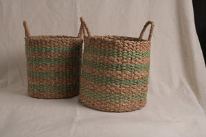 Striped Basket - image