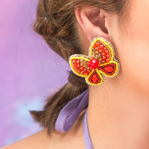 Butterfly's Kiss Earrings - image