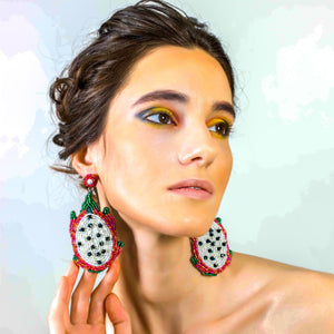 Dragonfruit Earrings - image