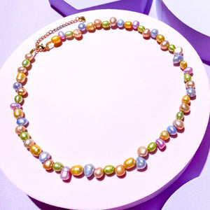 Pastel Skittles Necklace - image