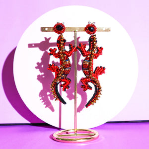 Sexy Salamander Earrings - image