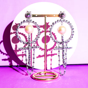 Silver Hope Earrings - image