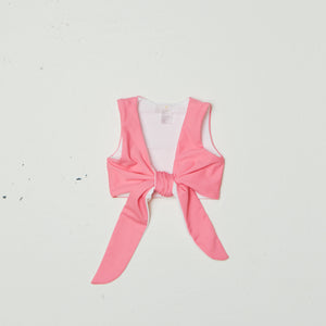 Rosie Girls Bikini Top in Pink Tourmaline - image