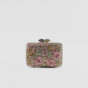 Fleur Crystal Clutch Bag - image