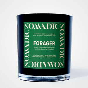 Forager Luxury Scented Coconut Beeswax Candle - image