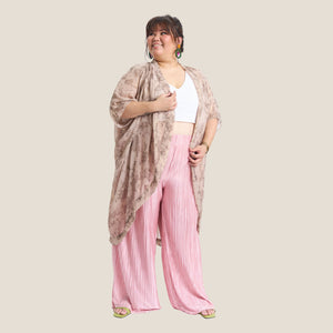 Buhangin Flowy Kimono - image