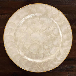 Capiz Charger Plate - image