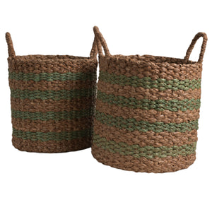 Striped Basket - image