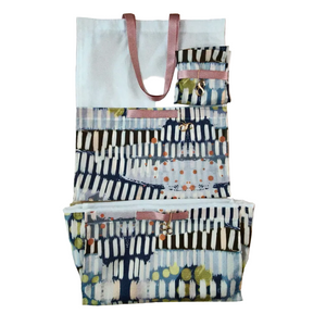 Drift Cloud and Blush Eco-Luxe Medium Tote Bag - image