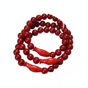 Cinnabar with Lucky Fish Charm - image