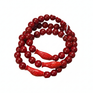 Cinnabar with Lucky Fish Charm - image