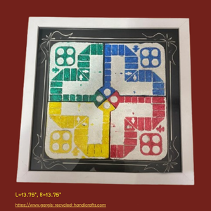 Ludo Wall Art – Recycled Paper Edition - image
