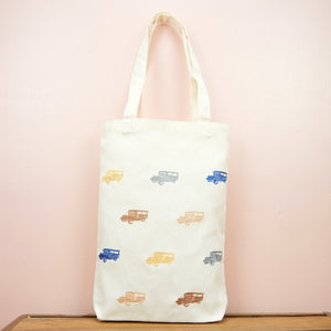 Jeepney on Natural Canvas Medium Tote - image