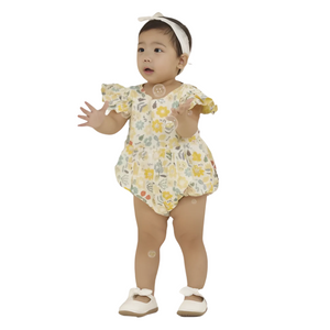 Gia Reversible Onesie for Little Girls - image