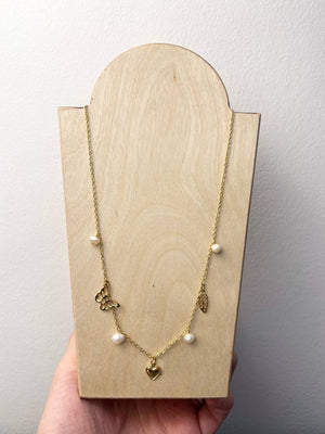 Gold Charm Necklace - image