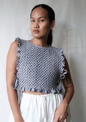 anita bib - gray - image