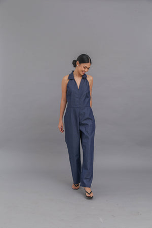 HALTER JUMPSUIT - image