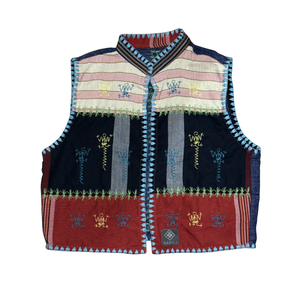 Itneg Patchwork Vest - image