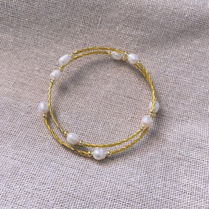 Cale Freshwater Pearl Bangle - image