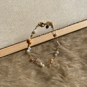 Celine Freshwater Pearl Bracelet - image