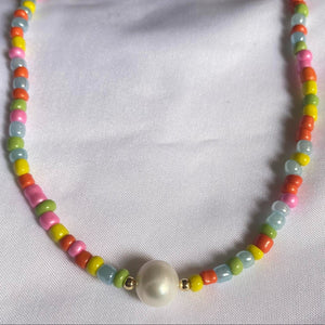 Coachella Freshwater Pearl Choker - image