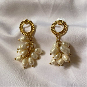 Evie Freshwater Pearl Earrings - image